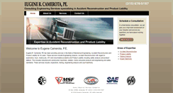Desktop Screenshot of eugenecamerota.com